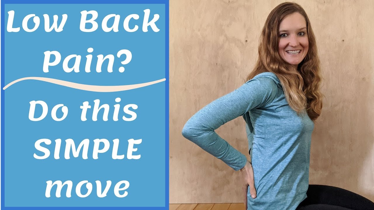 Low Back Pain? | Do This Simple Move - YouTube
