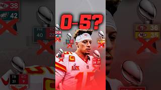 Mahomes should be 0-5?!
