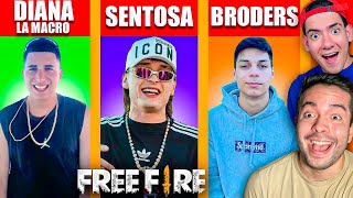 TOP 10 CANCIONES DE FREE FIRE!! 2023