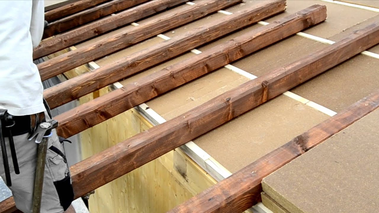 Tetto in fibra di legno youtube Isolare un tetto