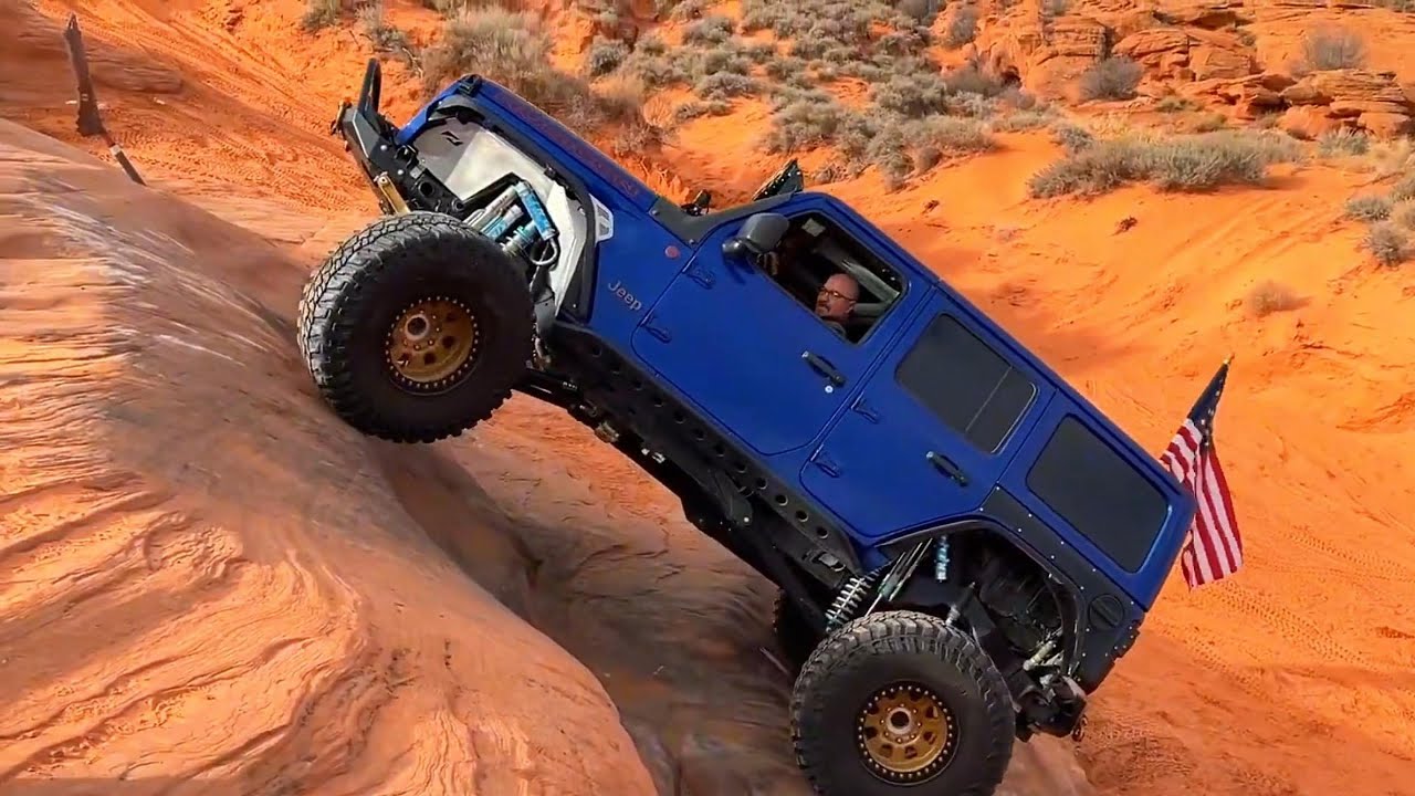 Extreme Jeep Wrangler Rock Crawling [Shocking Offroad Climb] Desert 4x4 Challenge 2025