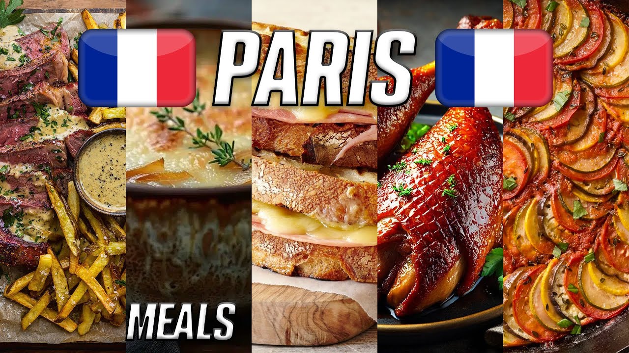 Iconic Meals Paris' 10 MOST ICONIC Meals! 🇫🇷🍷 You Won’t Believe #1! - YouTube