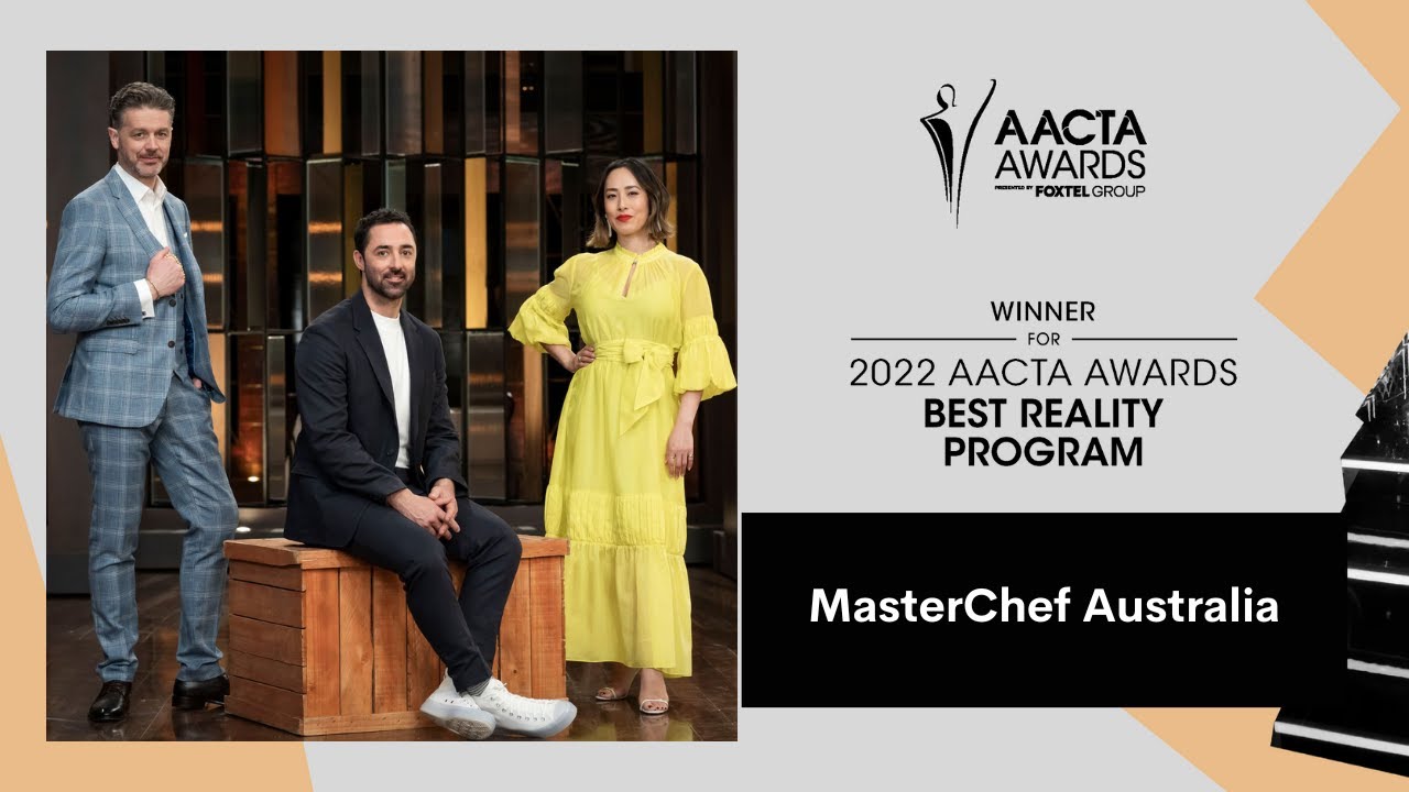 MasterChef Australia wins Best Reality Program | 2022 AACTA Awards