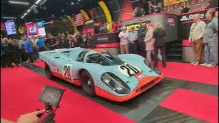 Steve McQueen / Jerry Seinfeld 1969 Porsche 917 on the block at Mecum, Kissimmee 2025