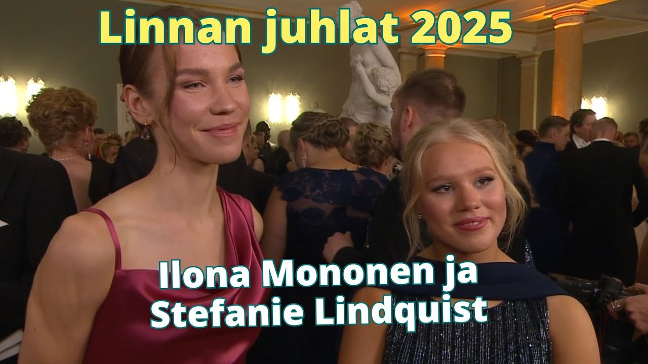 Ilona Mononen, EM kultaa estejuoksussa, Stefanie Lindquist Cheerleading MM Linnan juhlat 2025.