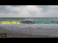 Stunning Coastal Horizon: Old Jetty and Blue Ocean | 4K High-Quality Visuals