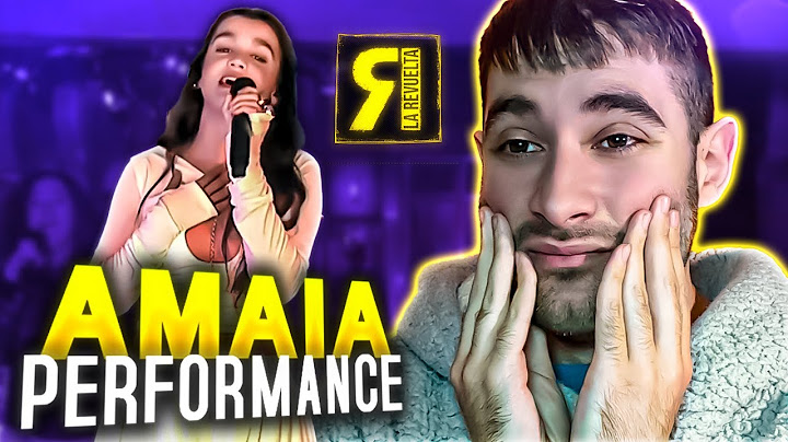 REACCION a Amaia - Tengo Un Pensamiento | PERFORMANCE en La Revuelta | ESTA NIÑA ES UN REGALO