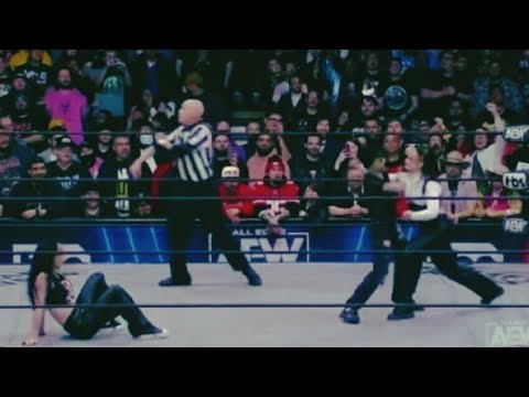 Ruby soho wrecking Saraya & Jamie hayter AEW DYNAMITE HIGHLIGHTS 1 ...