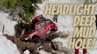 The mud hole episode! #jeep #mudbogging  #snowwheeling