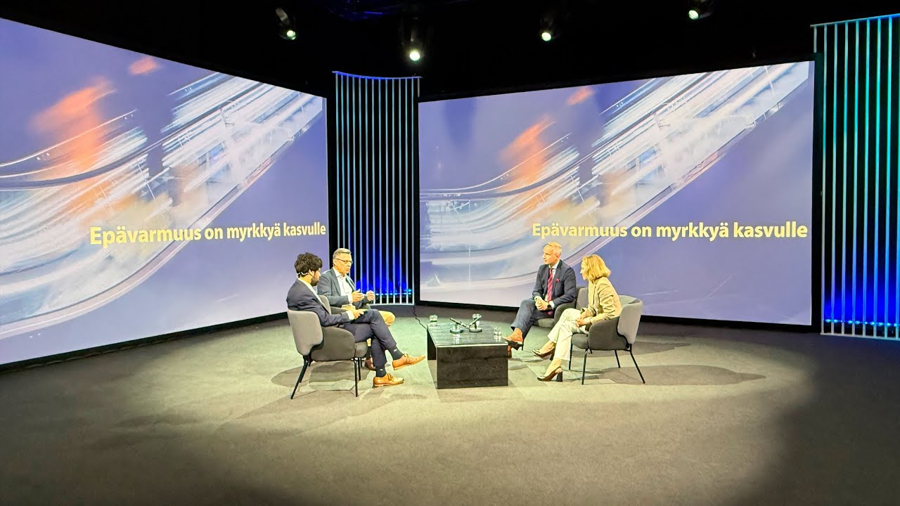 Rahoitus & kasvu LIVE: Lisää yritystä, mutta miten? – Suomen talous vaatii uudistumista