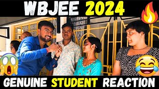 WBJEE 2024: Most Honest Student Reaction | Difficulty Level 😱| Expected Rank VS Mark😱! Feedback!!