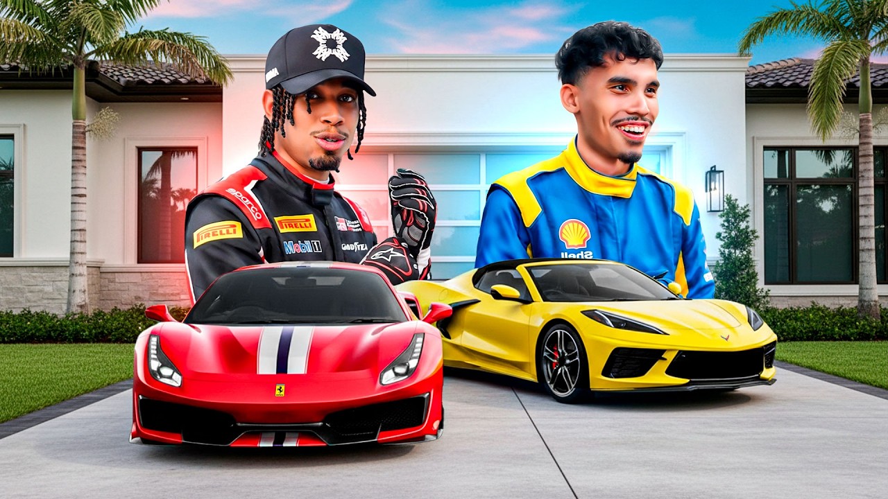 RDjavi Le Enseña Cómo Derrapar Un Ferrari A Su Discípulo | Reto 13 Días - Día 4