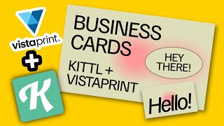 How To Design Business Cards In Kittl Step-By-Step (Vistaprint + Kittl) by Kittl 1,726 views 1 month ago 12 minutes, 5 seconds