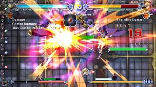 4K Carl Clover simple DD Combo BlazBlue Centralfiction
