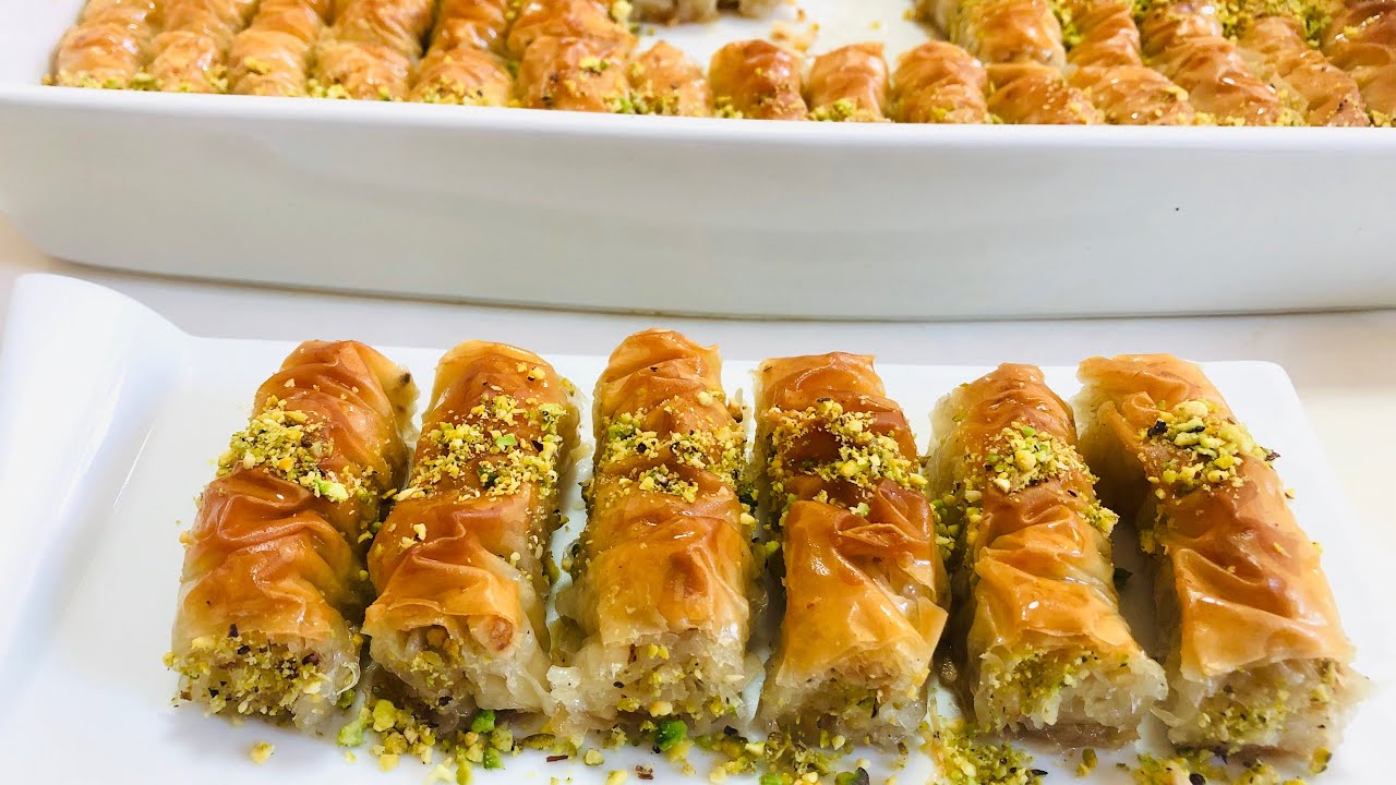 بقلاوة تركية بطريقة ساهلة و بنّة عالمية/baklawa avec pate filo