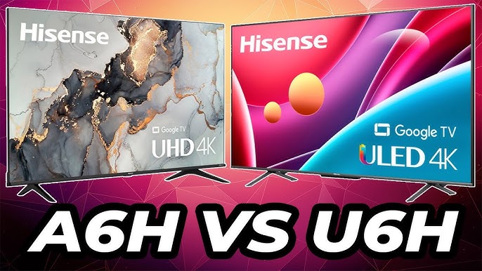 Hisense A6 Series 43 Inch 4K UHD Smart Google TV 