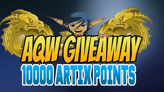 Aqw - 10000 Artix Points Giveaway And How To Enter(Closed)