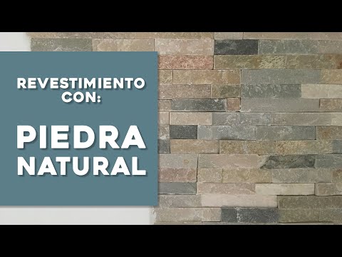 Video: ¿Cómo se puede revestir una pared con piedra?