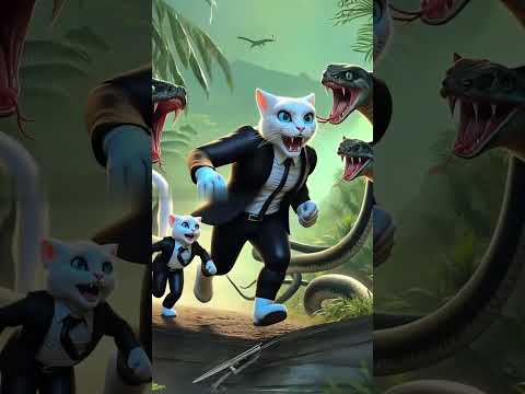 Miao Miao The Cat Stranded On A Deserted Island AI Animated Cat Story Aivideo Shortanimation 