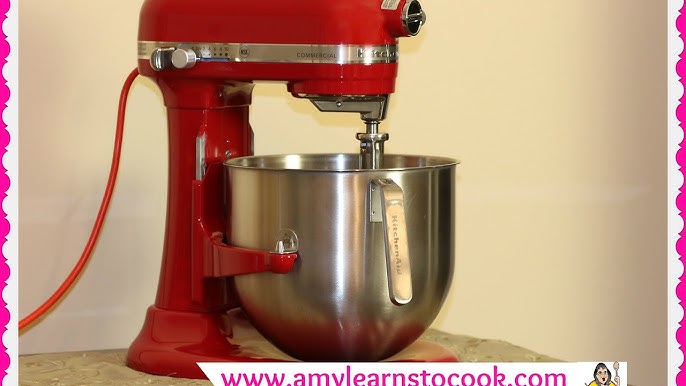 KitchenAid KSM8990 Commercial 8 Qt. Stand Mixer, 1.3 HP, Red