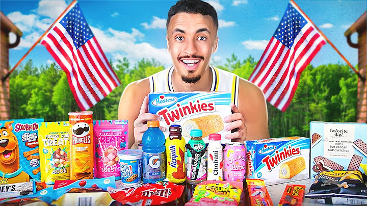 JE TESTE DES PRODUITS AMERICAINS !