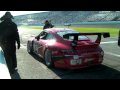 James walker jlowe racing daytona 24 hour test leaving pitlane