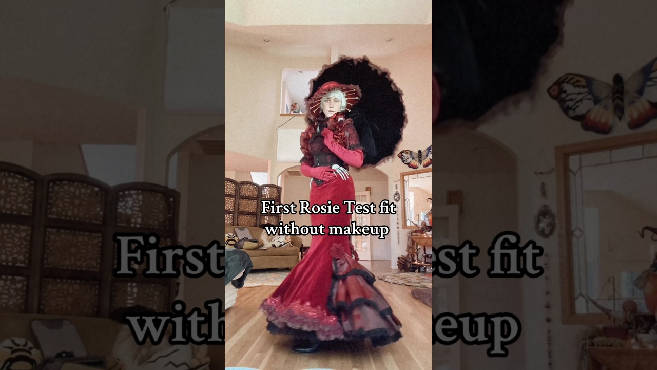 Rosie before and after makeup #hazbinhotel