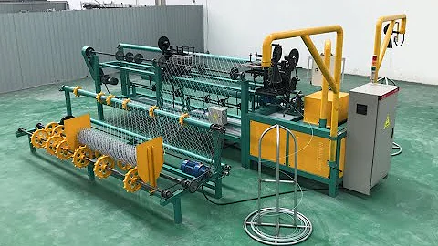Factory price heavy automatic chain link fence machine