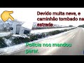 Fomos bloqueados,Camião virado, neve e muita aventura. vídeo n°563