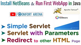 Install NetBeans and Run First Web App & Servlet in Java