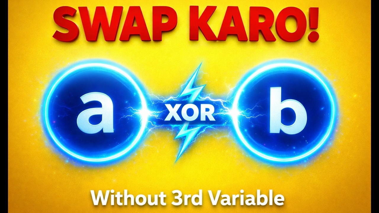 SWAP KARO! 😱 C Programming Magic Without 3rd Variable - YouTube