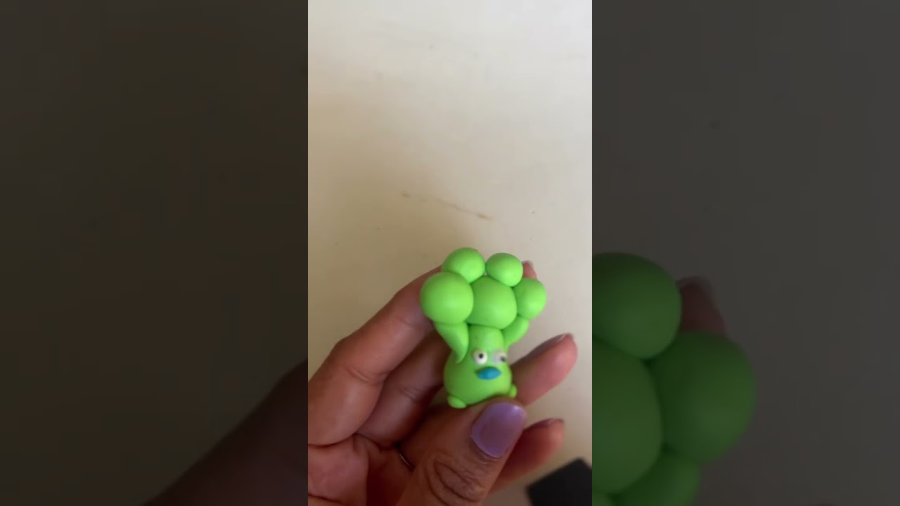 Make this cute broccoli in minutes 🥦💚 Perfect for pendants, trinkets & stories!