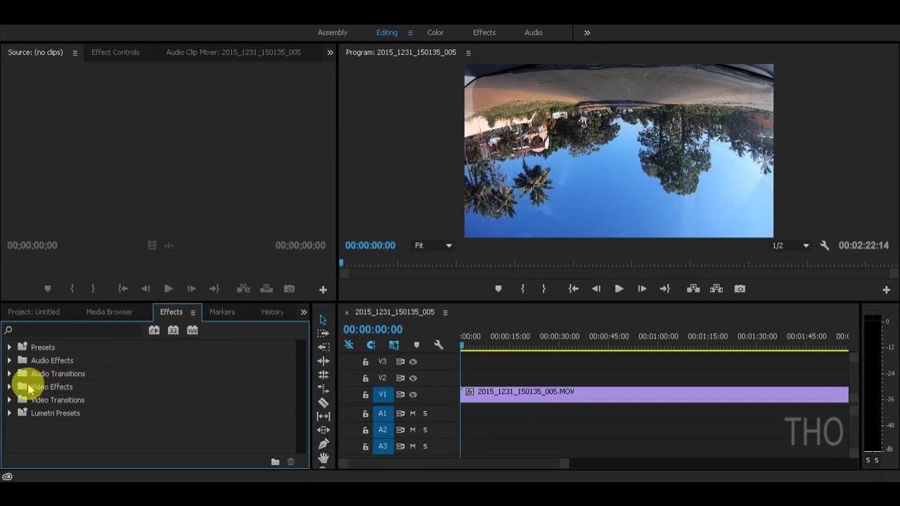 How To Vertically Rotate A Video In Premiere Pro CC 2017 YouTube