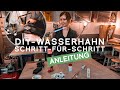 DIY Tutorial: Kupfer Wasserhahn für Mini Camper Van günstig einfach selber bauen | Kupferrohr löten