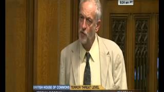 Jeremy Corbyn questions Cameron on arms sales to Israel (PMQs)