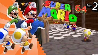 Super Mario 64 Multiplayer: Part 2 | 4 Player