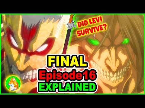 Attack on Eren Begins? AOT Final Season Part 2 CONFIRMED!  | Attack on Titan Season 4 Episode 16