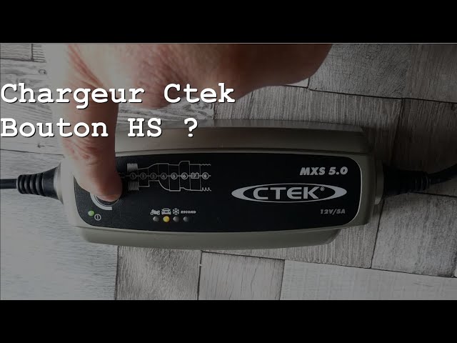 Chargeur pour maintien de charge CTEK MXS 5.0