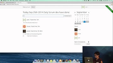 Jacek & Gosia Midgal: Demo of Daily Scrum -- September Devshop SF
