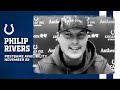 Philip Rivers Postgame Press Conference: Colts Vs. Packers