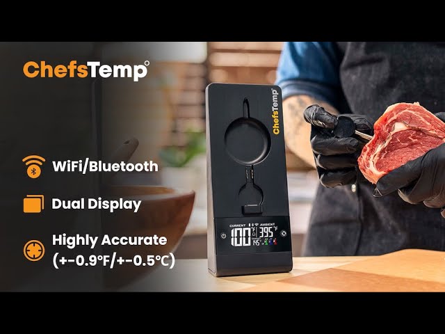 ChefsTemp: The Next Generation Wireless Meat Thermometer by