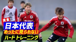【日本代表】韓国戦の激闘から一夜…トップ選手がハードなトレーニングにヘトヘト