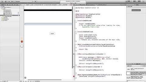 iCodesavvy - xcode tutorials - release keyboard using delegate method
