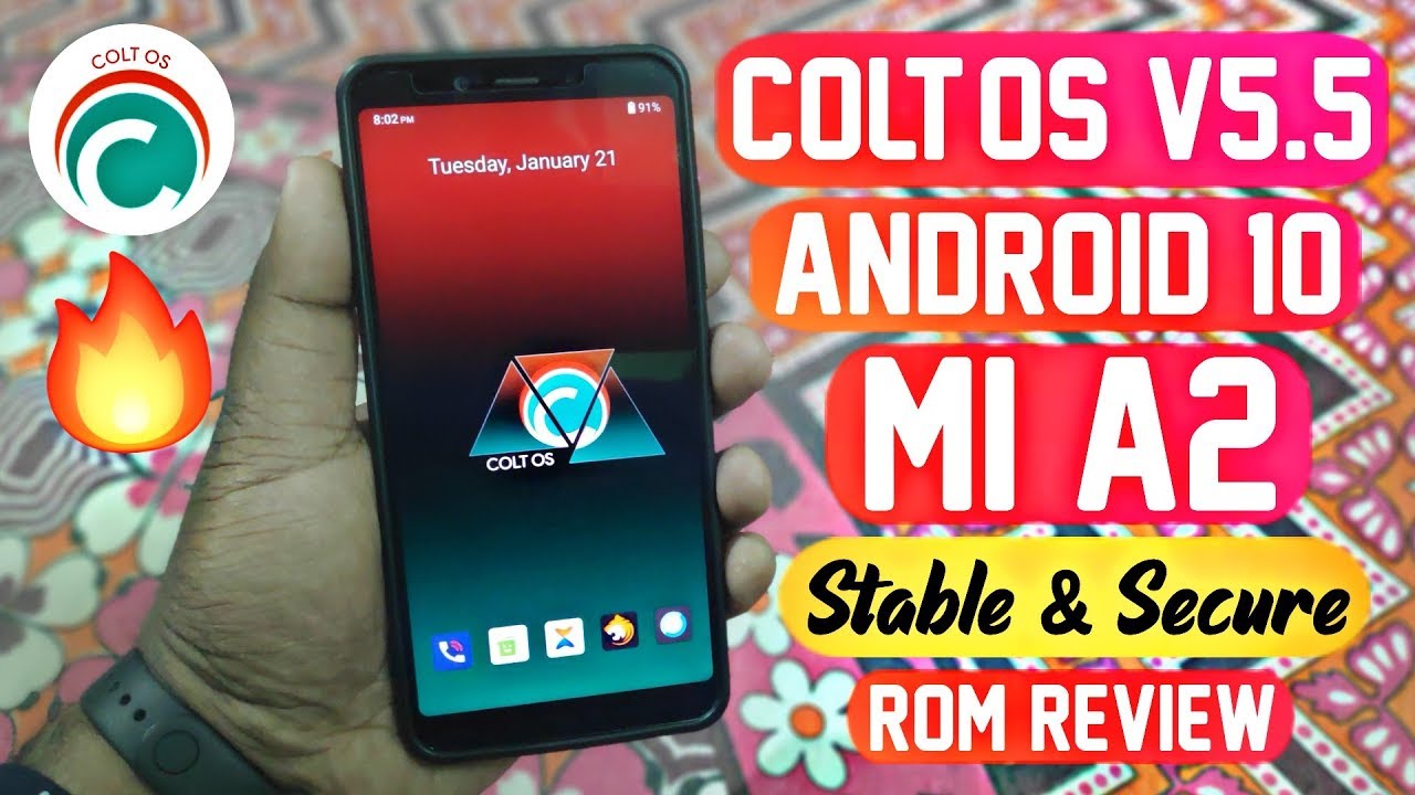 COLT-OS v5.5 Rom for Mi A2 Based on Android 10 • Stable & Secure • AOSP ...