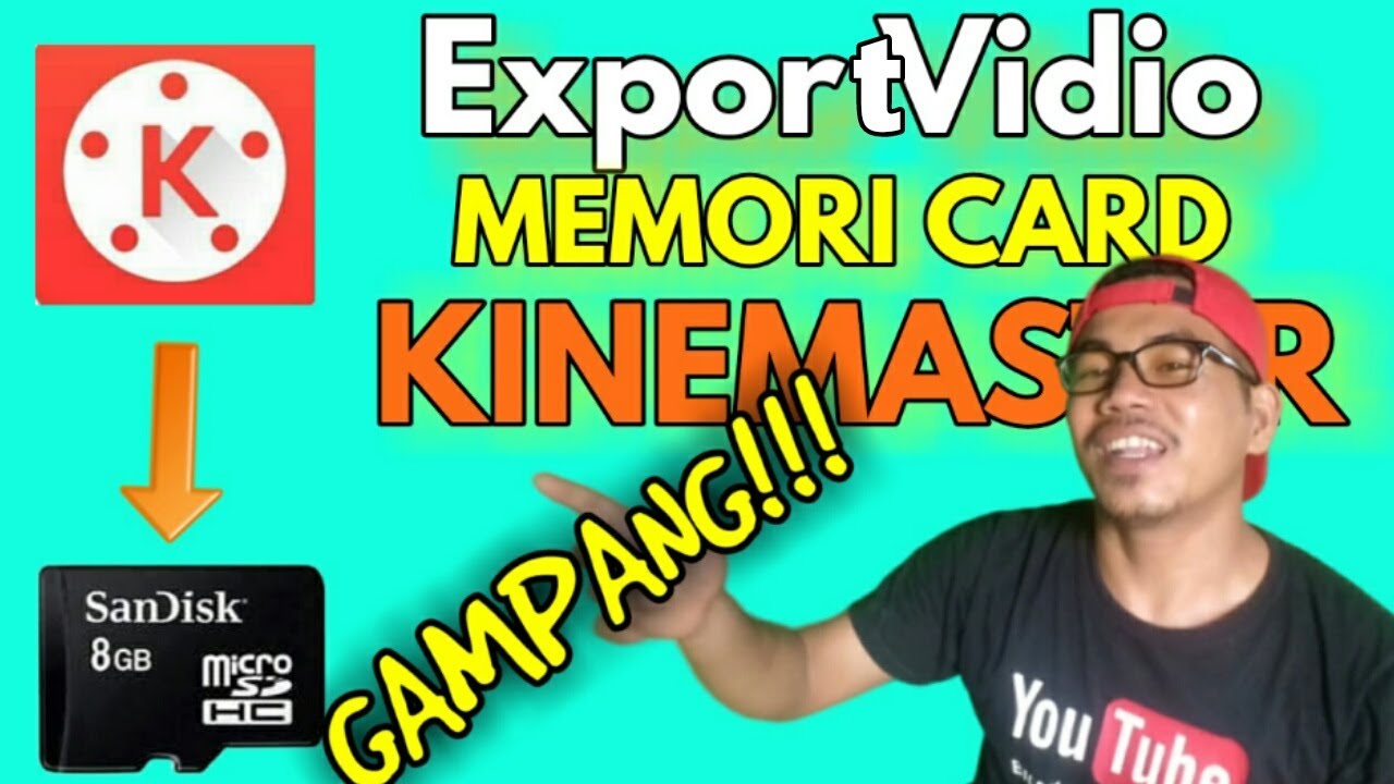 Cara export video ke memori card di Kinemaster #Kinemaster