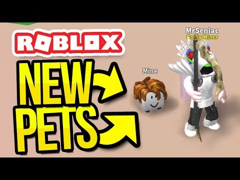 Legendary Pets Update In Mining Simulator Youtube - teaching a noob to steal robux in roblox w imaflynmidget youtube