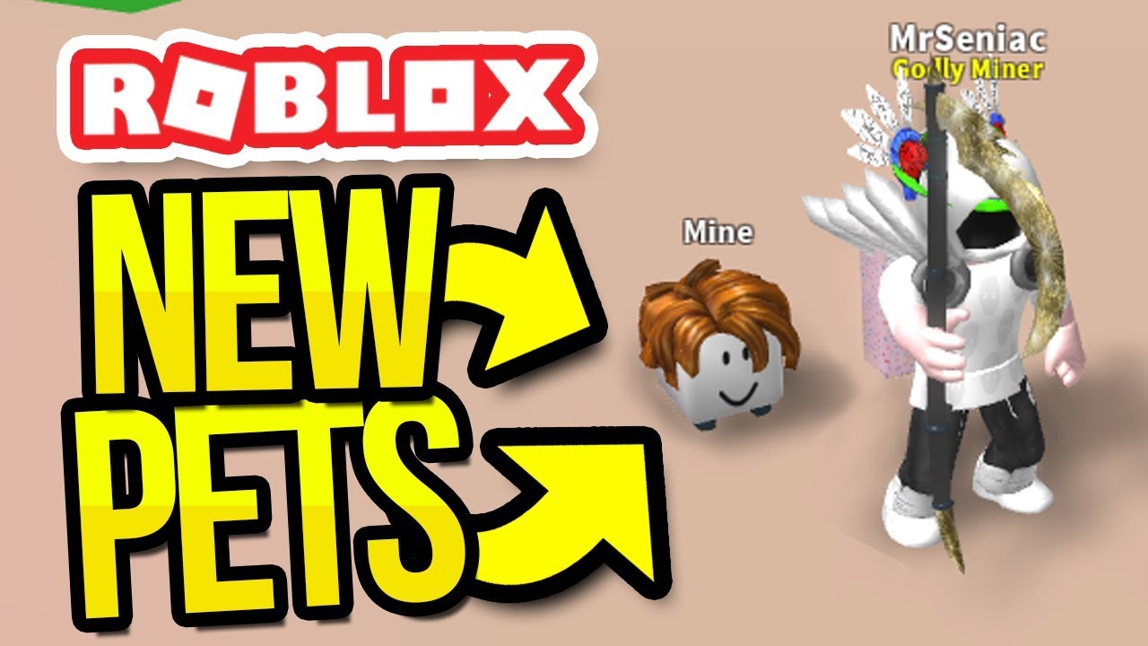 Legendary Pets Update Roblox Mining Simulator By Evanbear1 - legendary pets update roblox mining simulator by evanbear1