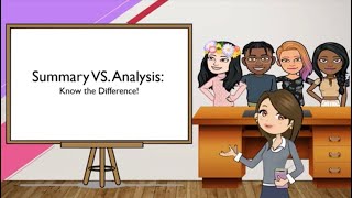Summary vs Analysis Wealth
