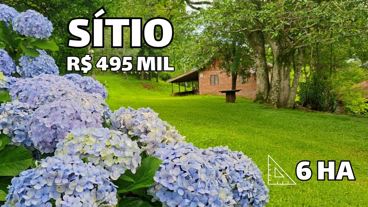 SÍTIO DAS ÁGUAS CORRENTES DA SERRA RIACHO CASCATINHA CASA GALPÃO ÁRVORES FRUTÍFERAS | R$ 495 MIL