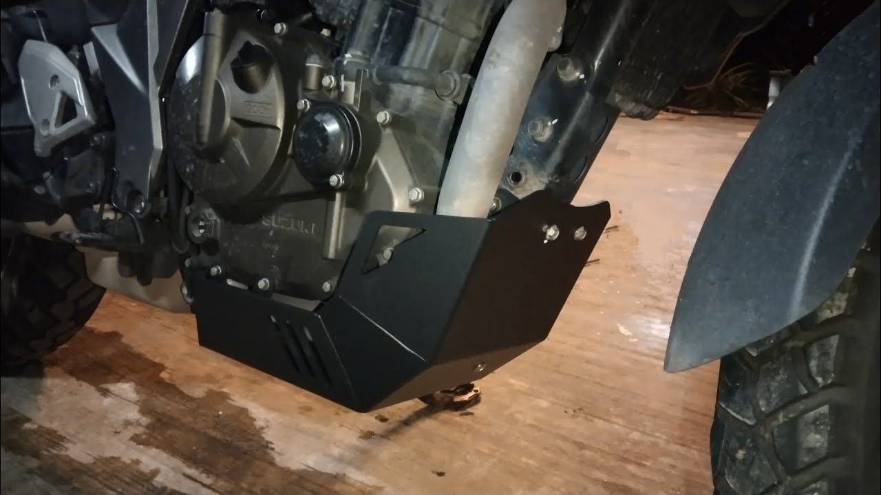 Cara Ganti Bash Plate untuk vStrom 250SX